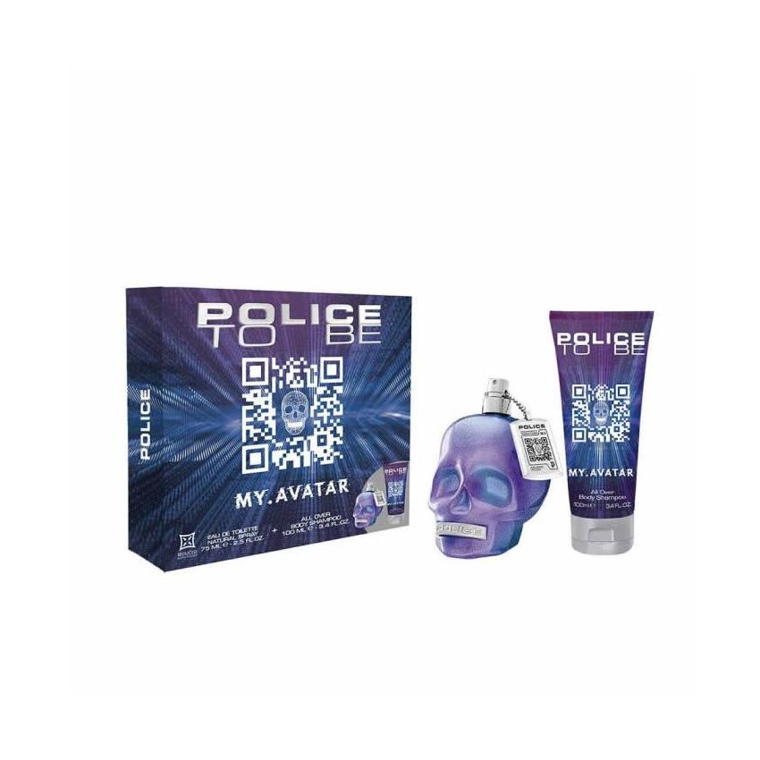 Police To Be My Avatar Eau De Toilette Vaporisateur 75Ml Coffret 2 Produits