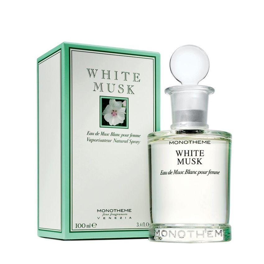 Monotheme White Musk Feminino Eau De Toilette Vaporisateur 100Ml