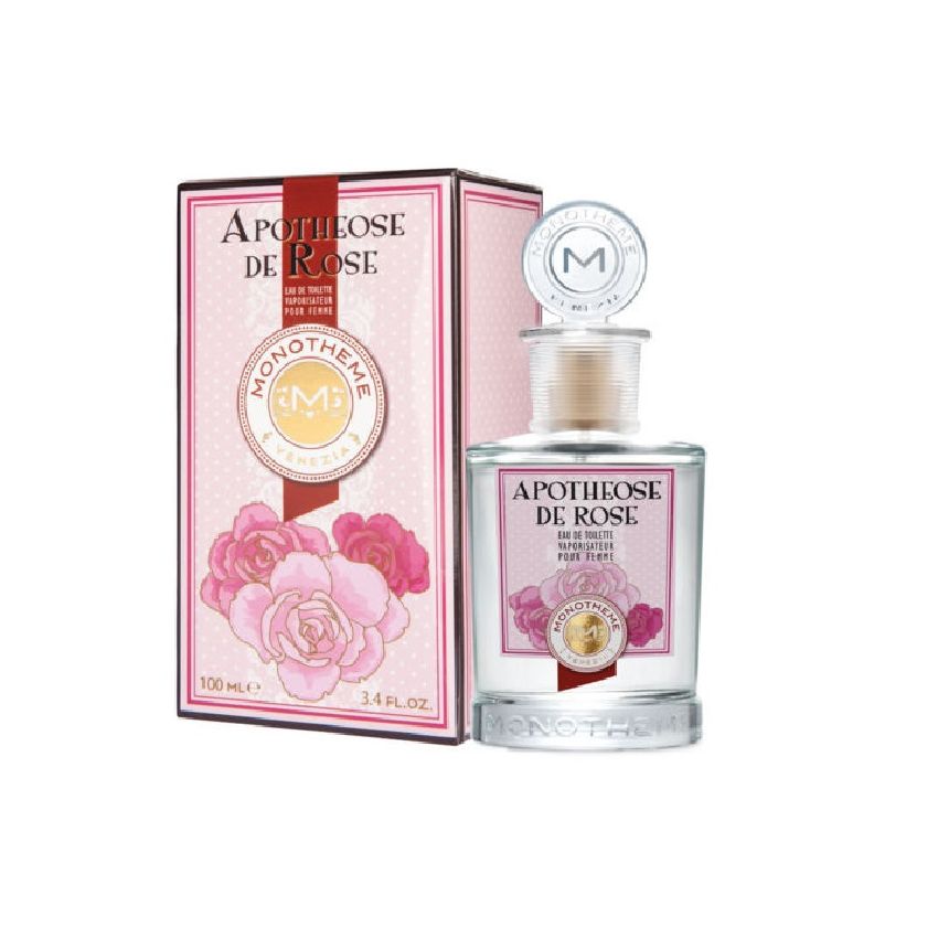 Monotheme Apothéose De Rose Feminino Eau De Toilette Vaporisateur 100Ml
