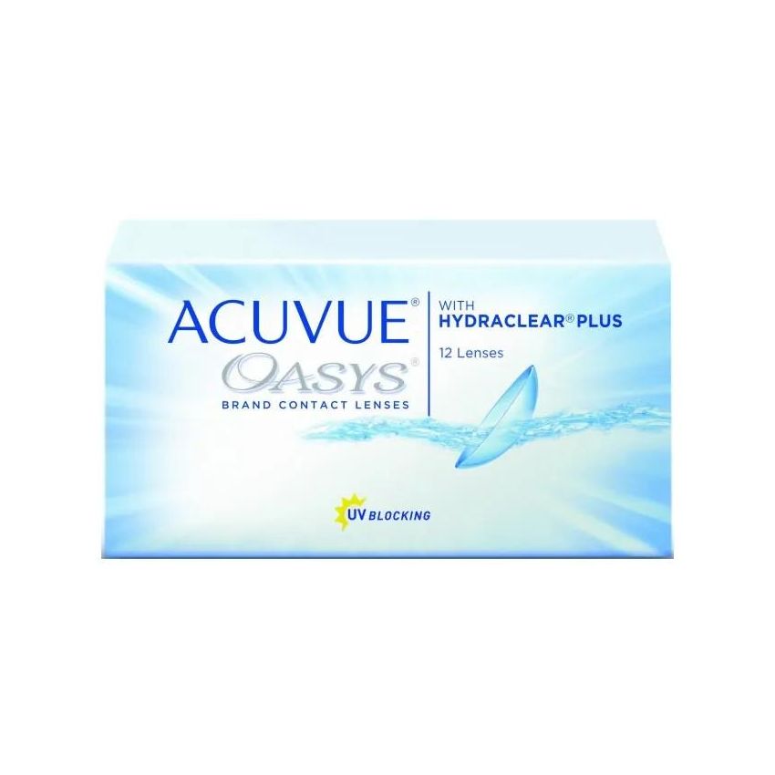 Acuvue Oasys Hydraclear Lentilles De Contact 2 Semaines -2.75 Bc/8.4 12 Unités