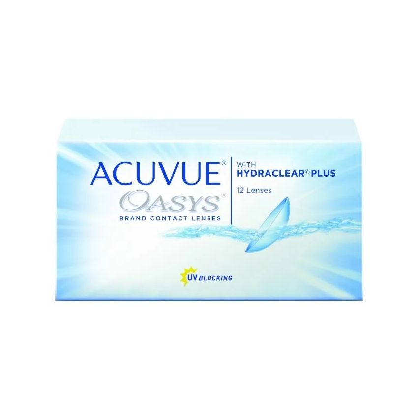 Acuvue Oasys Hydraclear Lentilles De Contact 2 Semaines -4.00 Bc/8.4 12 Unités