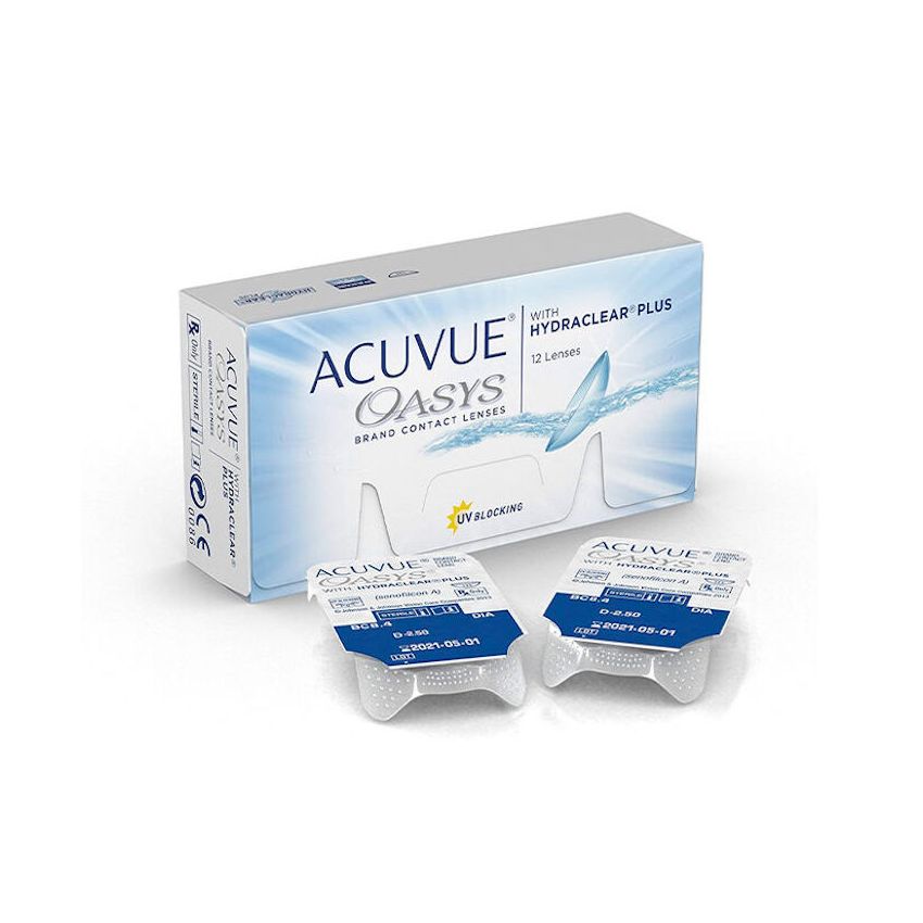 Lentilles De Contact Acuvue Oasys Hydraclear -2.00 Bc/8.4 12 Pcs.