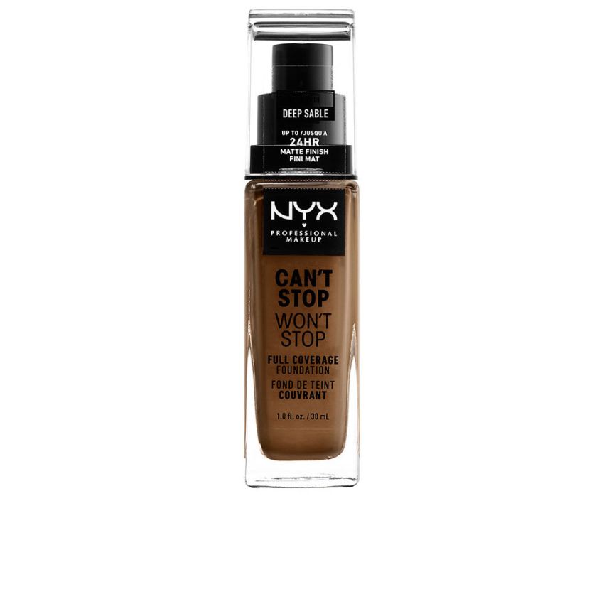 Can’T Stop Won’T Stop Full Coverage Foundation - Deep Sable