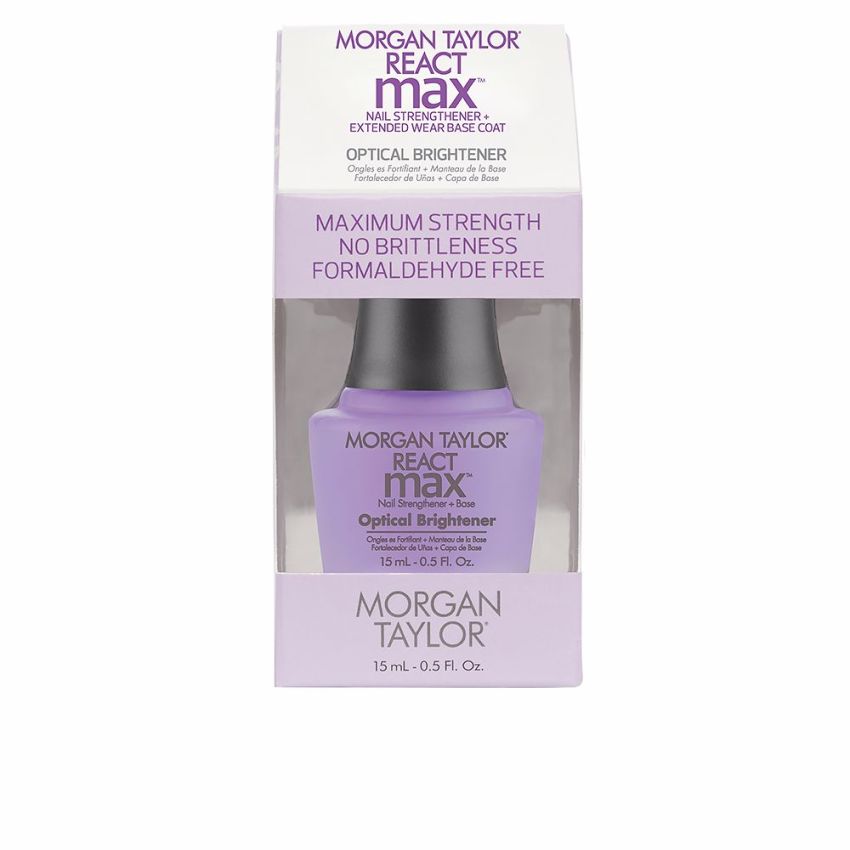 React Max Optical Nail Strengthener + Base - 15 Ml