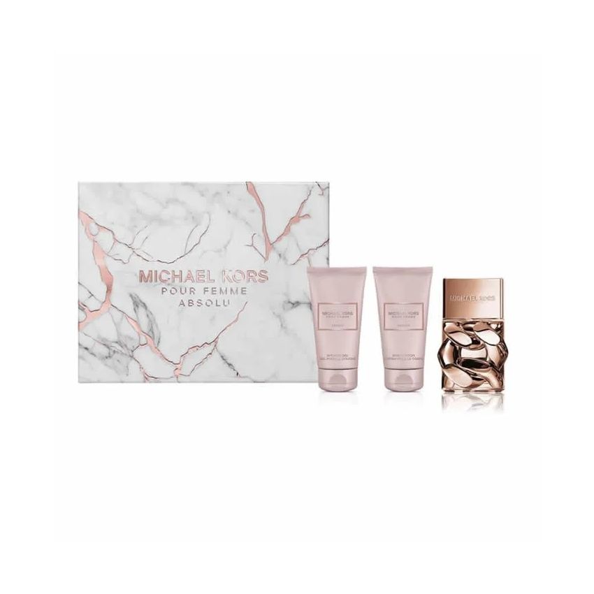 Michael Kors Femme Absolu Eau De Parfum Spray 50Ml Coffret 3 Produits