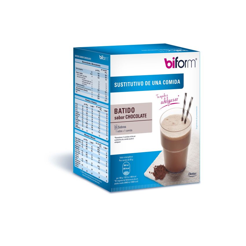 Biform Batido Chocolate 5 Sobres