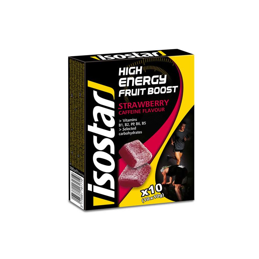 Isostar High Energy Fruit Boost Fraise X10(10X10G)