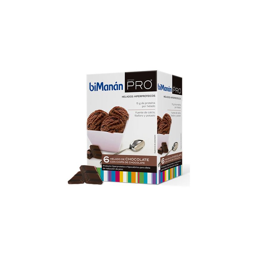 Bimanan Pro Glace Au Chocolat Et Chips 240G