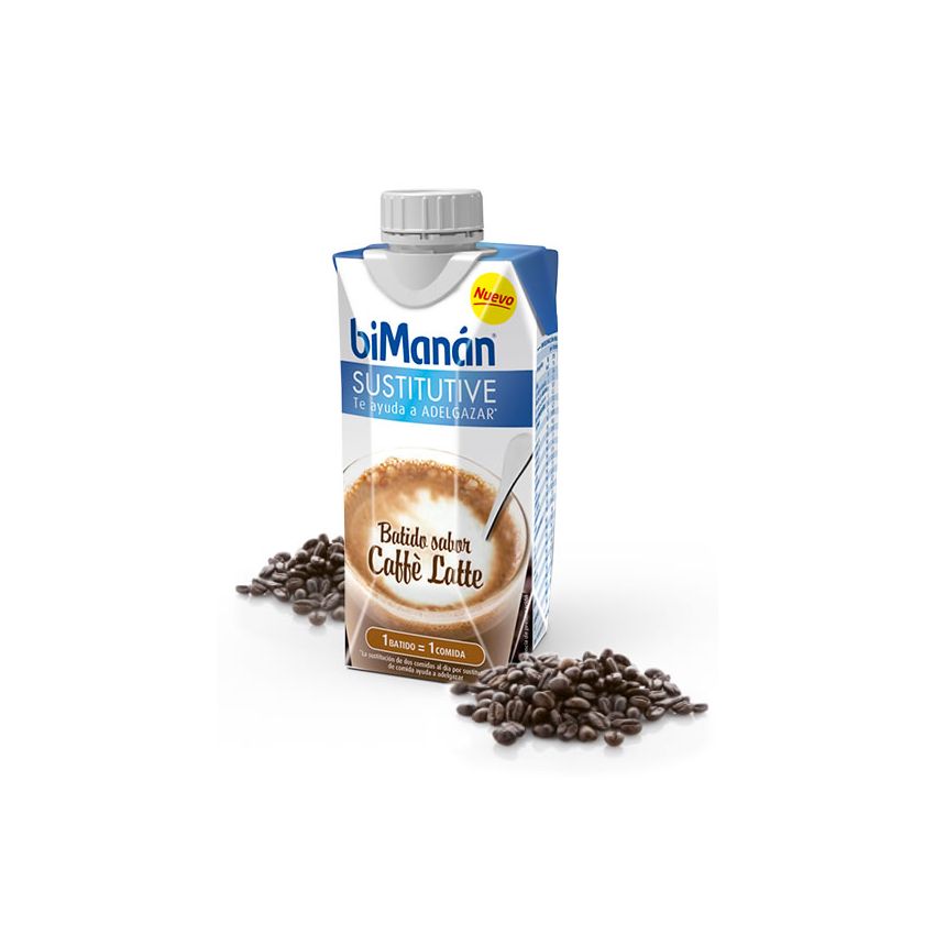Bimanan Sustitutive Milk-Shake Saveur Caffé Latte 330Ml