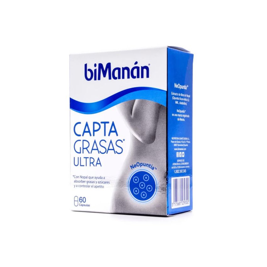 Bimanan Captureur De Graisse Ultra 60 Gélules