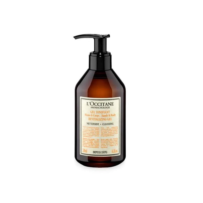 Loccitane Aromachologie Gel Limpiador De Manos Y Cuerpo Tonificante 240Ml