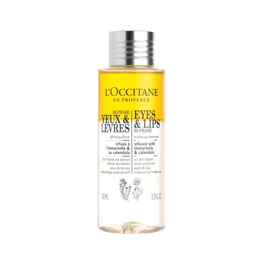 L'Occitane Eye & Lips Bi-Phase Make-Up Remover 100Ml