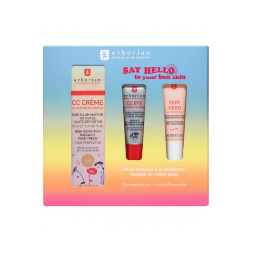 Erborian Skin Hero Cc Crème Clair Promo Pack