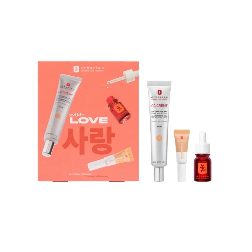 Erborian Xmass Kit Cc Crème - Super Bb Concealer Dore