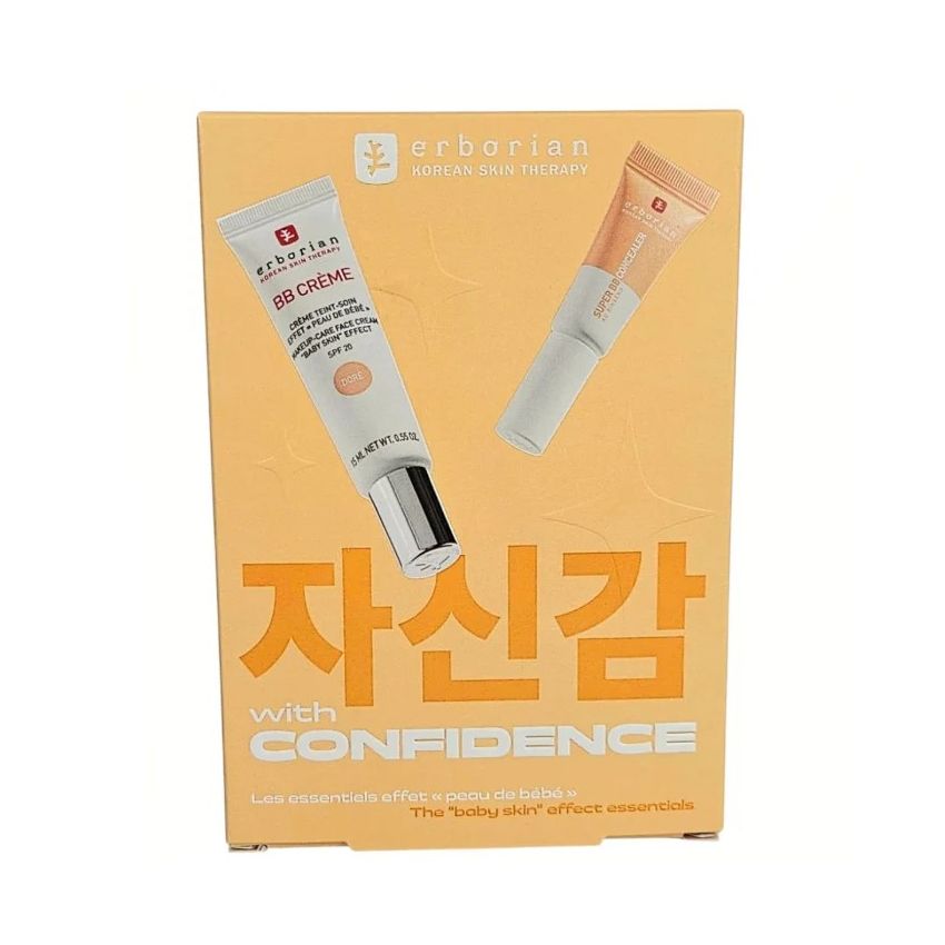 Erborian With Confidence Coffret Les Essentiels Effet Peau Bébé