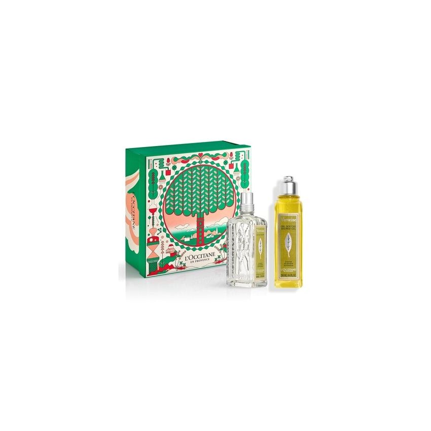 L'Occitane Verbena Eau De Toilette And Shower Gel Set - Body Care - Christmas Coffret Pour Femme