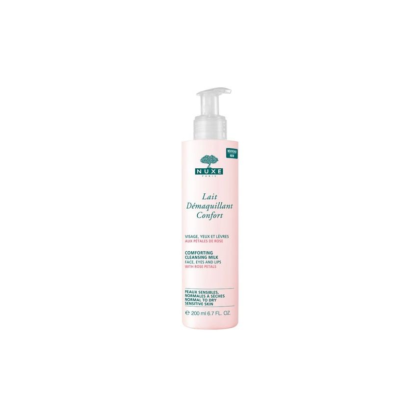 Petales De Rose Lait Démaquillante Confort 200Ml