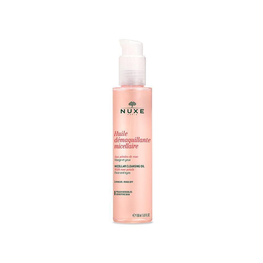 Nuxe Huile Démaquillante Micellaire Aux Pétales De Rose 150Ml