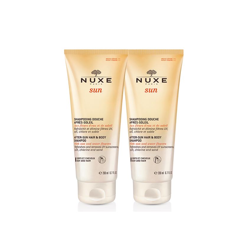 Nuxe Sun Shampooing Douche Après Soleil 2X200Ml