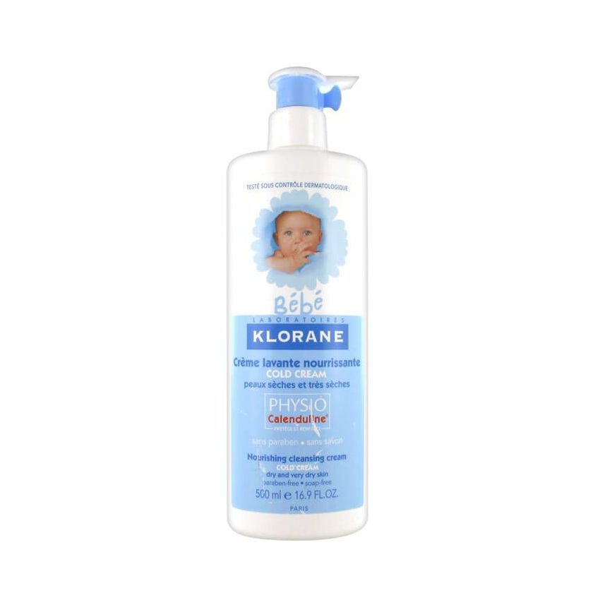 Klorane Baby Cleansing Cream 500Ml