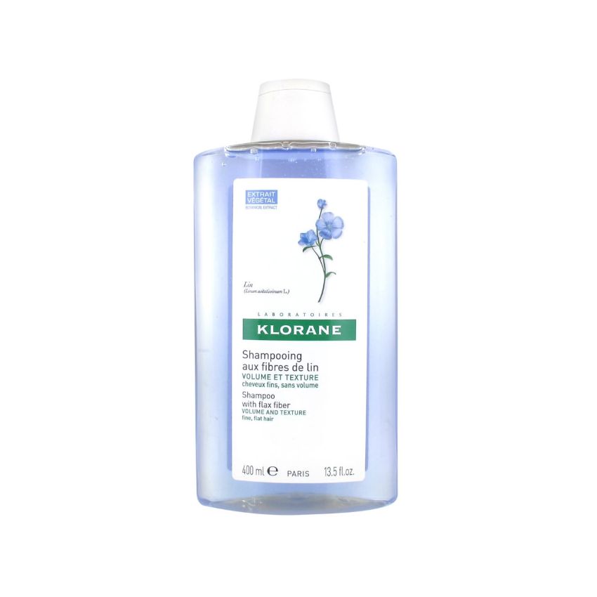 Klorane Shampooing Aux Fibres De Lin Volume Et Texture 400Ml