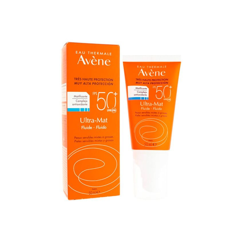 Avène Écran Solaire Fluide Ultra Mat Spf 50+ 50 Ml