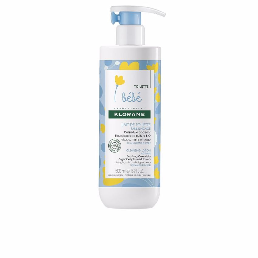 Bébé Lait Nettoyant Calendula Apaisant - 500 Ml