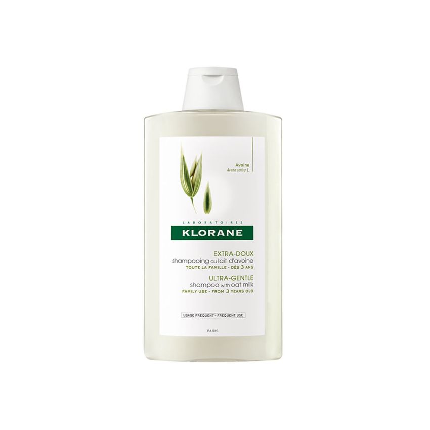 Klorane Shampooing Extra Doux Au Lait D'Avoine 400Ml