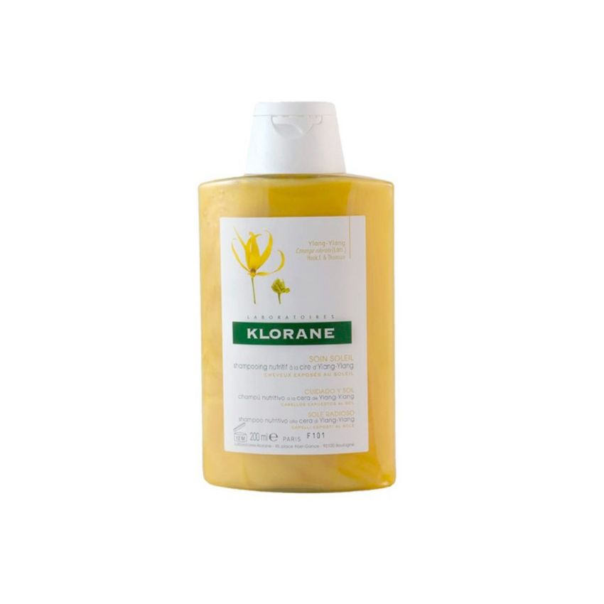 Klorane Nourishing Shampoo On Ylang-Ylan Wax 200Ml