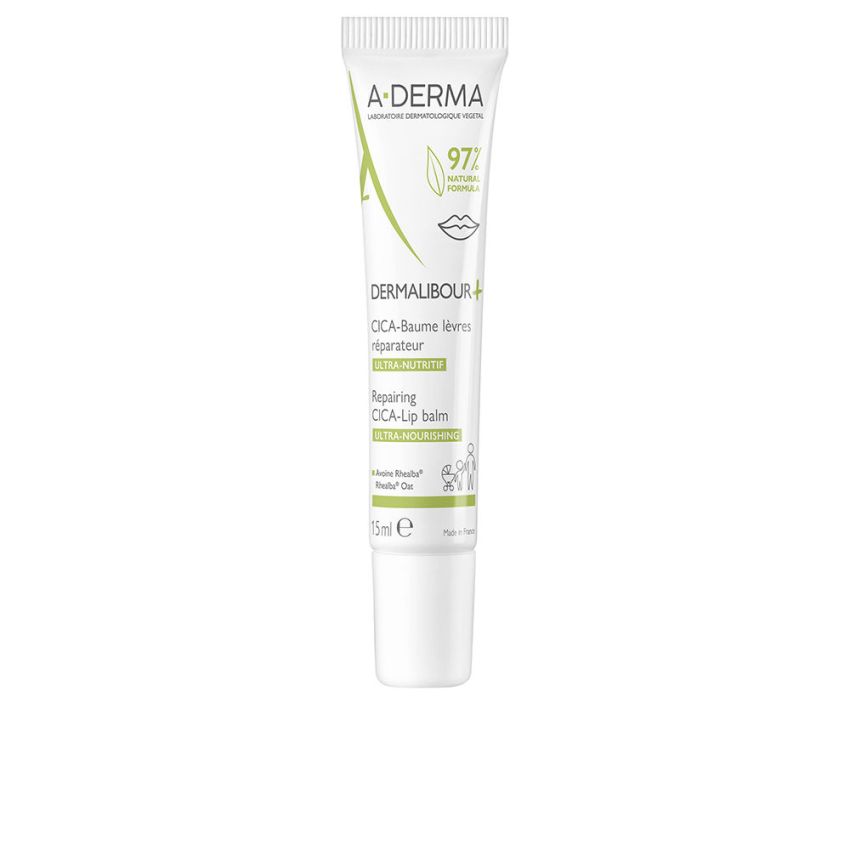 Dermalibour+ Cica Baume À Lèvres Réparateur - 15 Ml