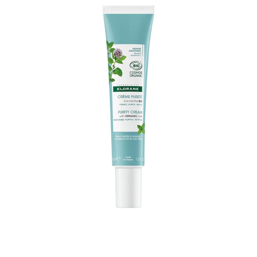 Menthe Bio Crème Purifiante - 40 Ml