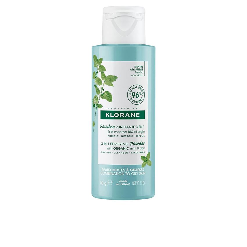 Bio Menthe Poudre Purifiante 3 En 1 - 50 G
