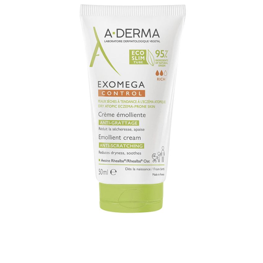 Crème Émolliente Exomega Control - 50 Ml