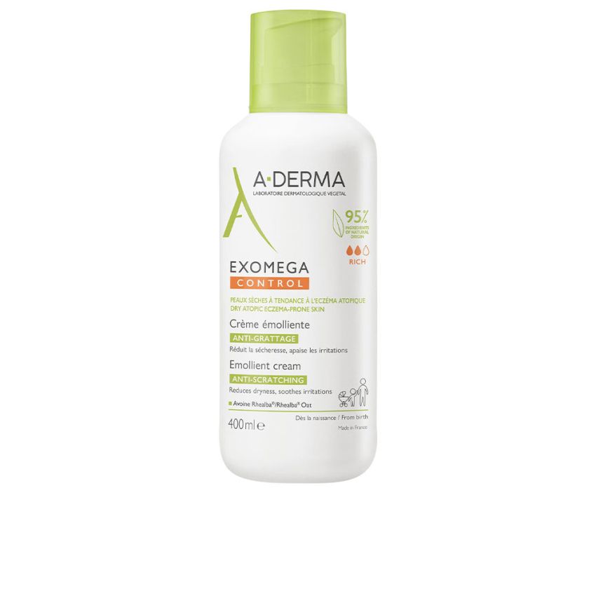 Crème Émolliente Exomega Control - 400 Ml
