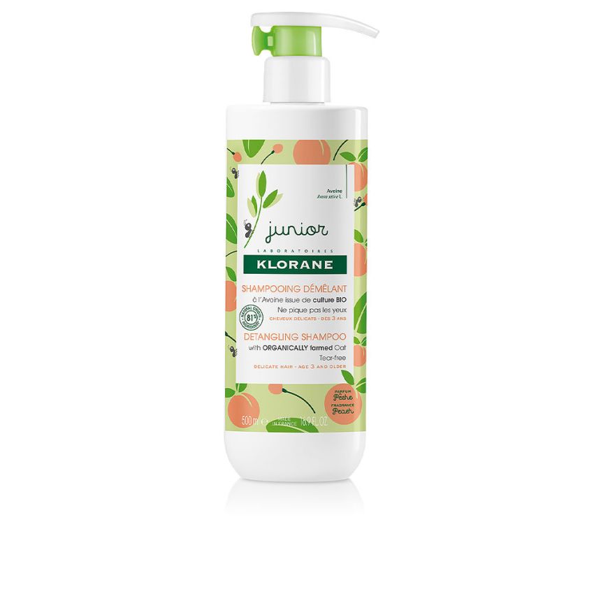 Junior Shampoing Démêlant Pêche - 500 Ml