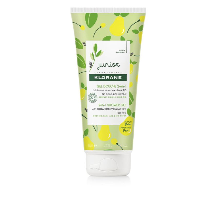 Gel De Bain Cheveux Et Corps Junior #Poire - 200 Ml