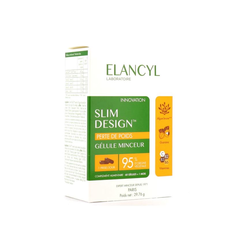 Elancyl Slim Design Minceur 60 Capsules
