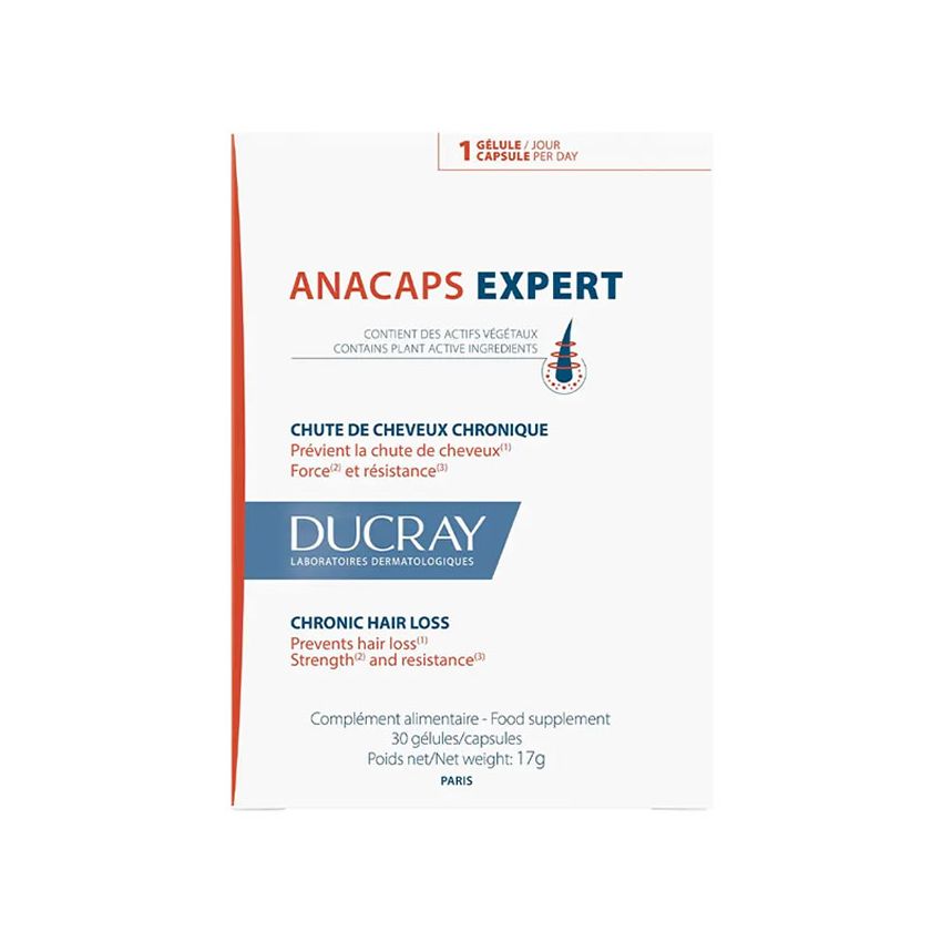 Anacaps Expert Complément Alimentaire Chute De Cheveux Chronique - 30 U