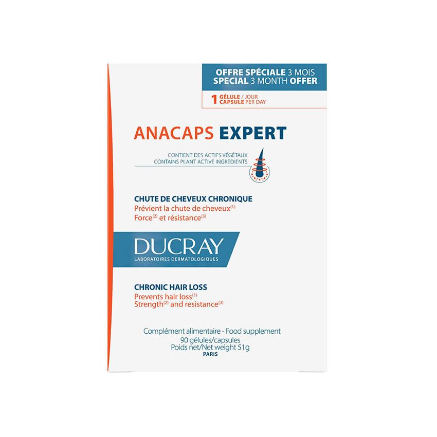 Ducray Anacaps Expert Antichute Progressive 90Caps