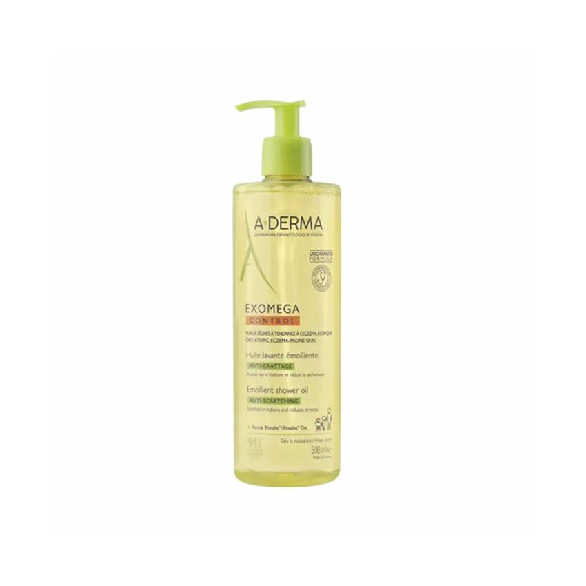 A-Derma Exomega Control Huile Lavante Émolliente 500Ml