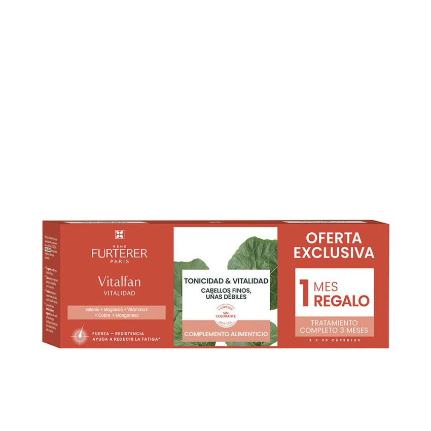 Vitalfan Capsules Vitalité Cheveux Et Ongles - 3 X 30 U