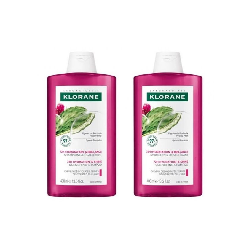 Pack De Shampoing Figue De Barbare - 2 X 400 Ml