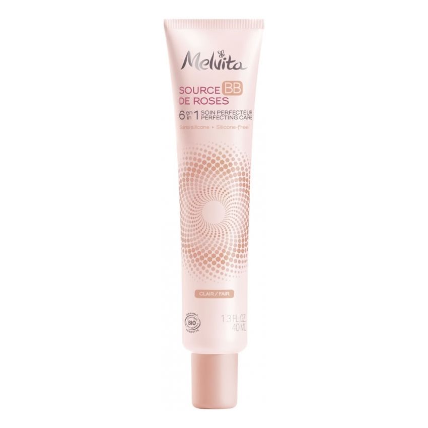 Melvita Bb Cream Source De Roses Clair 6 In 1 40Ml