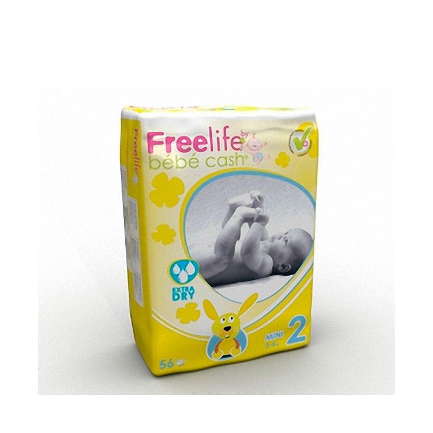 Freelife Bebe Cash Nappy 2 Mini 3-6Kg 56U