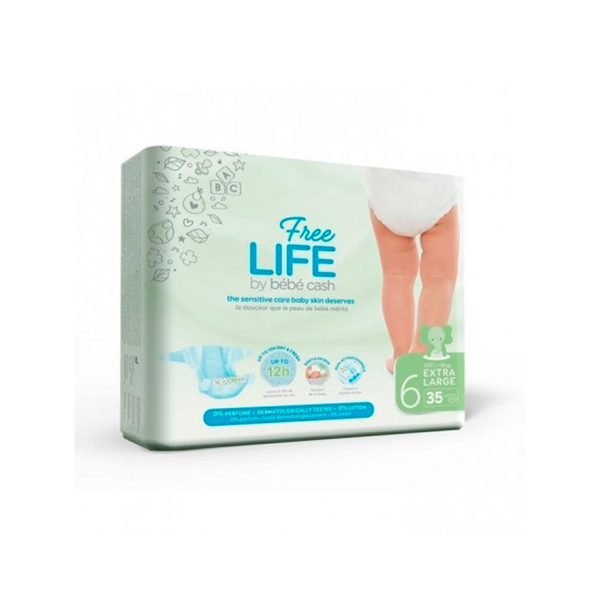 Freelife Bebecash Couche 6 Xl 18Kg 35U