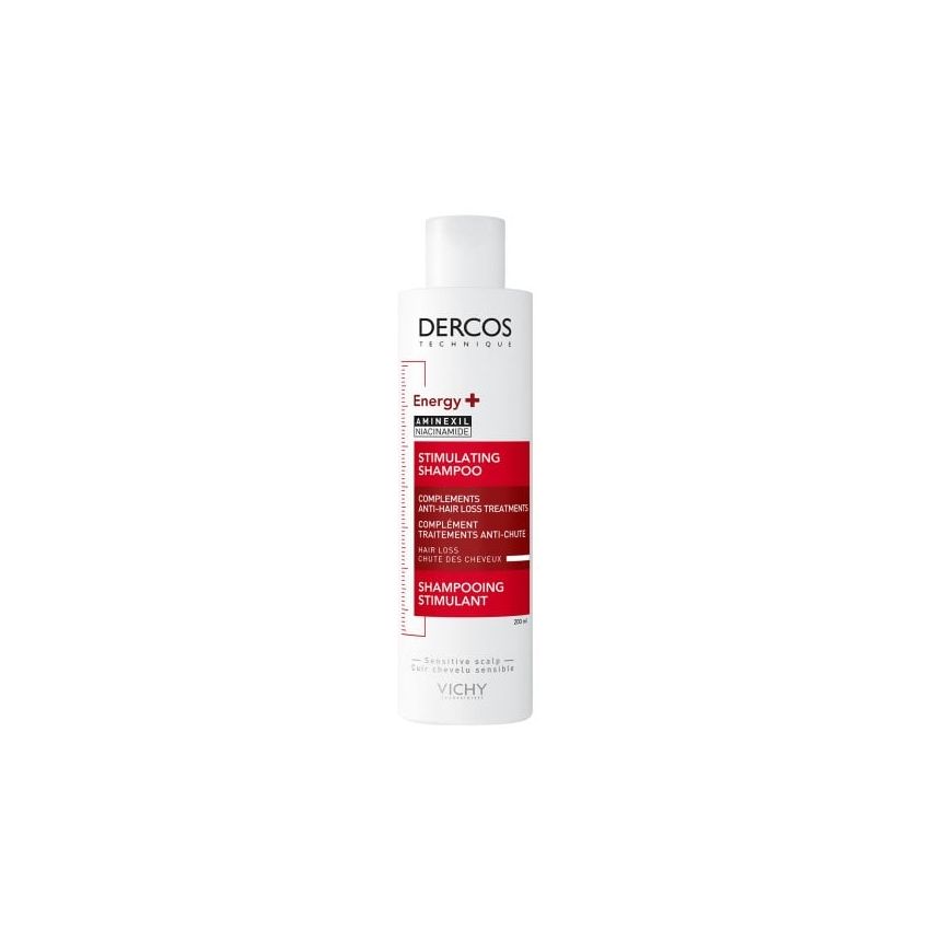 Vichy Dercos Energising Shampooing Targets Hairloss 200 Ml
