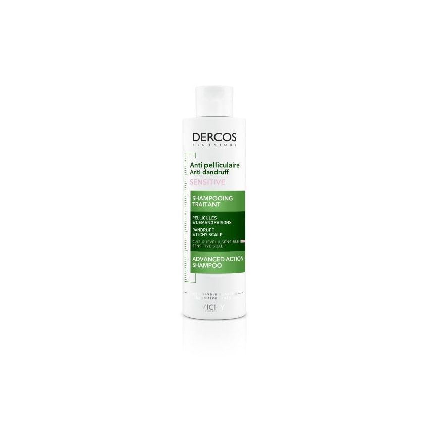 Vichy Dercos Anti-Dandruff Shampoing Traitant Sans Sulfate 200 Ml