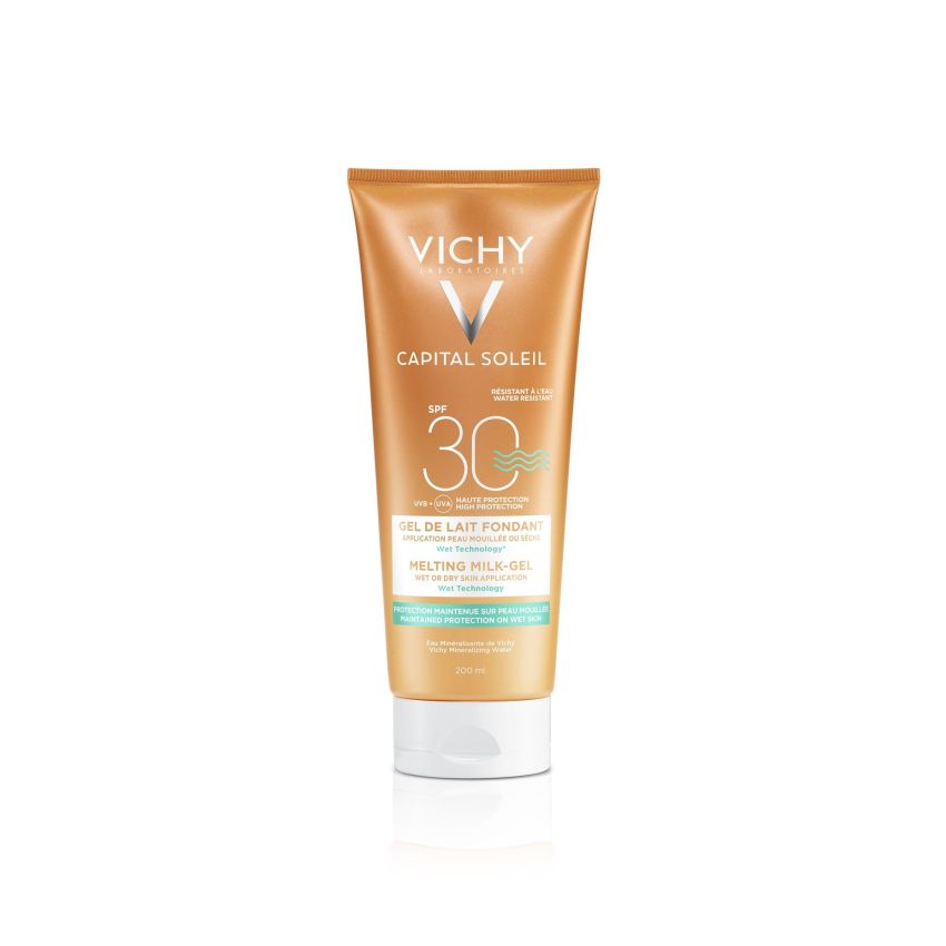 Vichy Capital Soleil Milk-Gel Wet Skin Spf30 200Ml