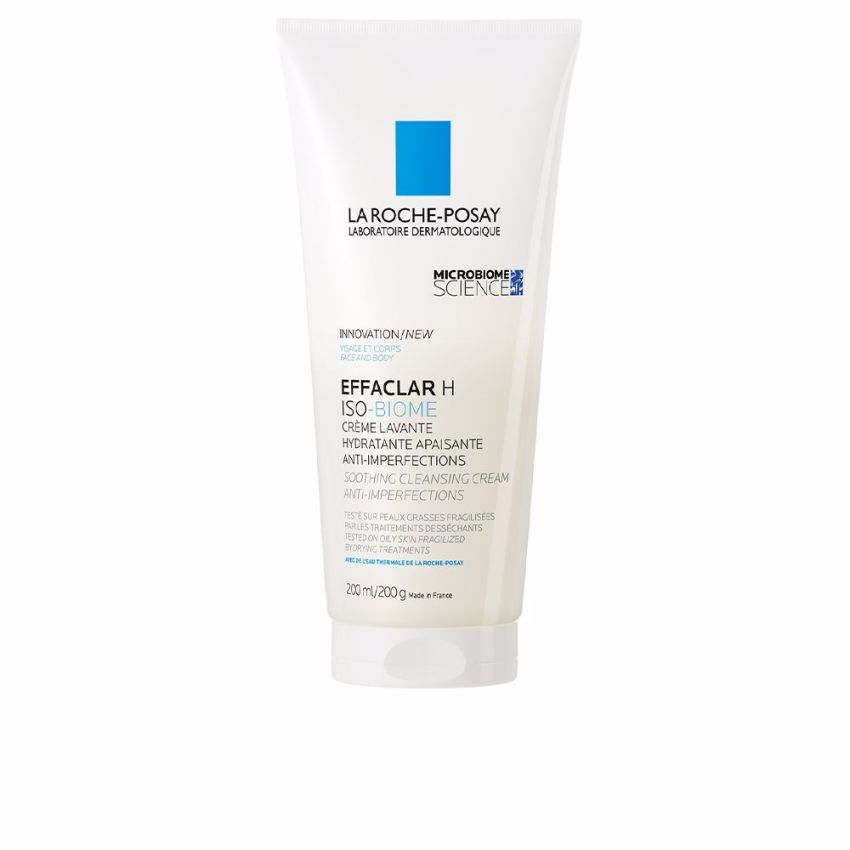 Crème Nettoyante Effaclar H Iso-Biome - 200 Ml