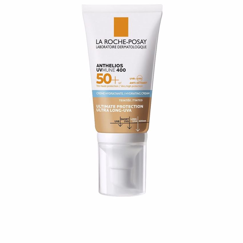 Crème Hydratante Teintée Anthelios Uvmune 400 Spf50+ - 50 Ml